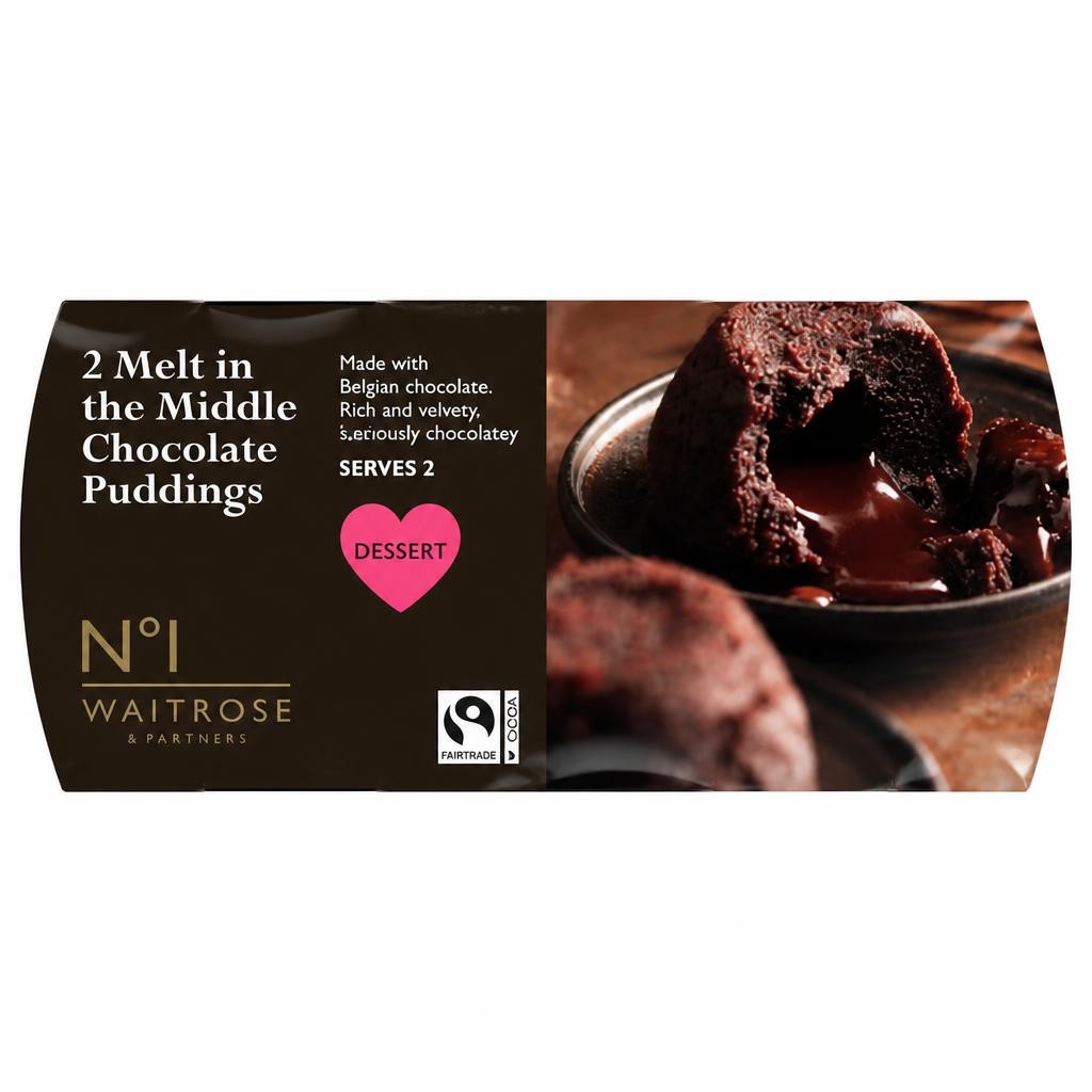 No.1 Melt in the Middle Chocolate Puddings