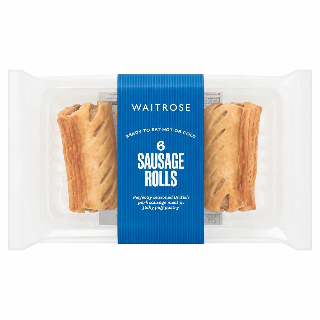 Waitrose 6 Sausage Rolls