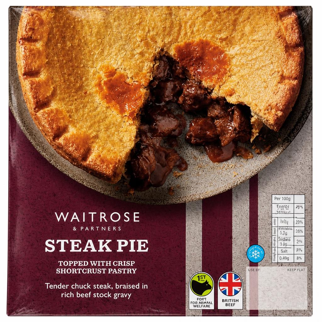 Waitrose Steak Pie