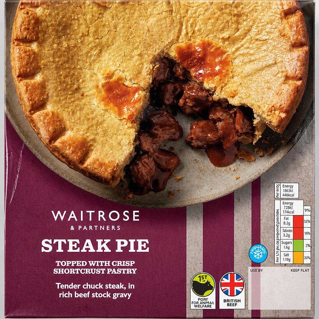 Waitrose Steak Pie