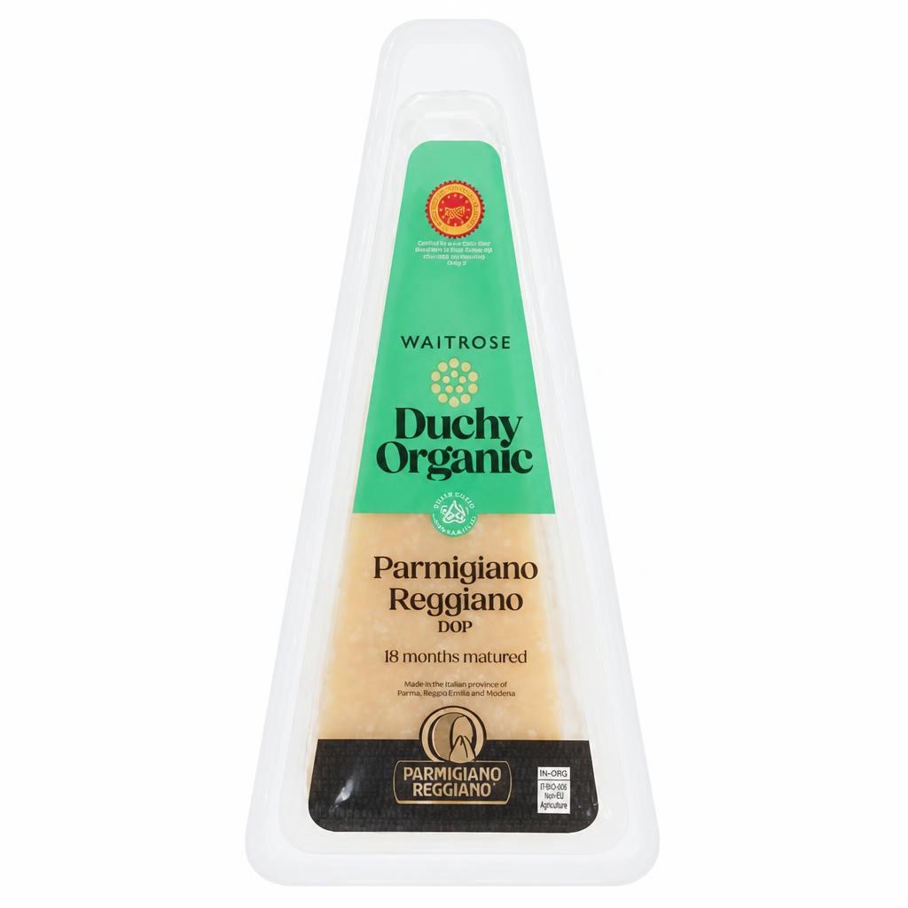 Duchy Organic Parmigiano Reggiano DOP Parmesan Cheese Strength 6