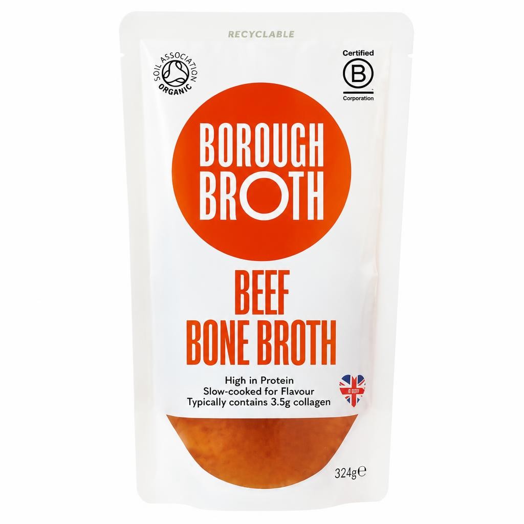 Borough Broth Organic Grass Fed Beef Bone Broth