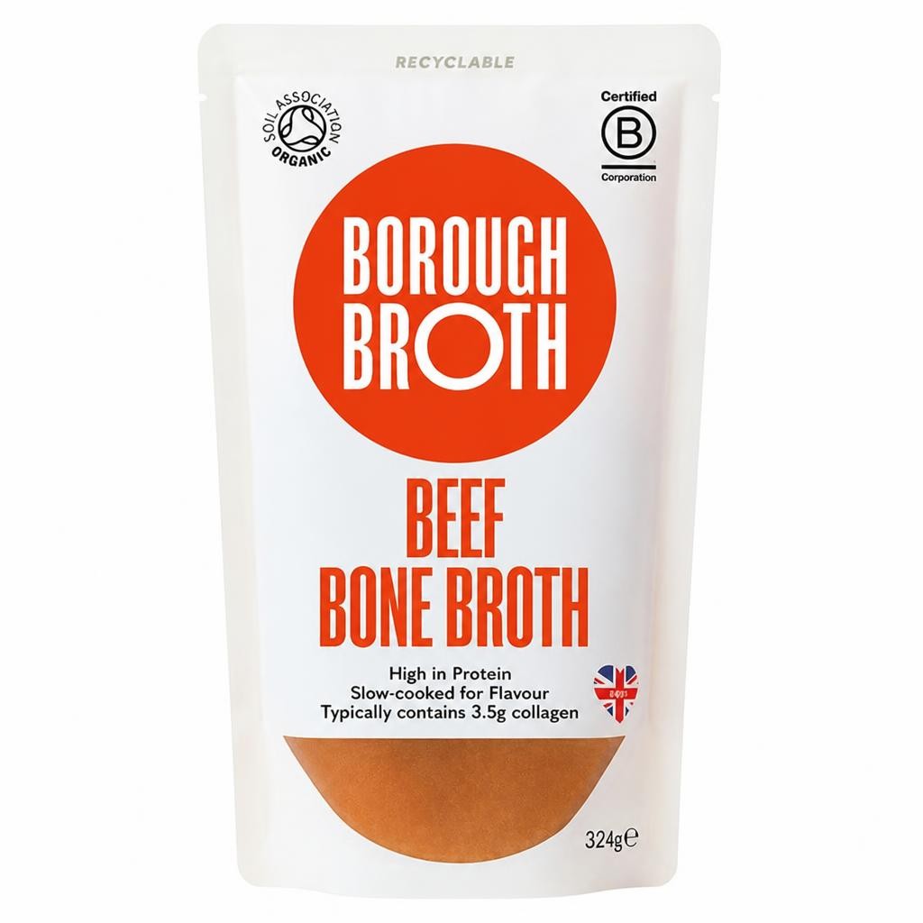 Borough Broth Organic Grass Fed Beef Bone Broth