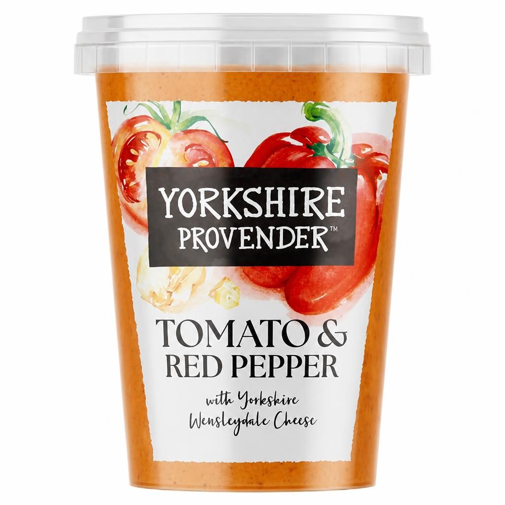 Yorkshire Provender Tomato, Red Pepper & Wensleydale Soup