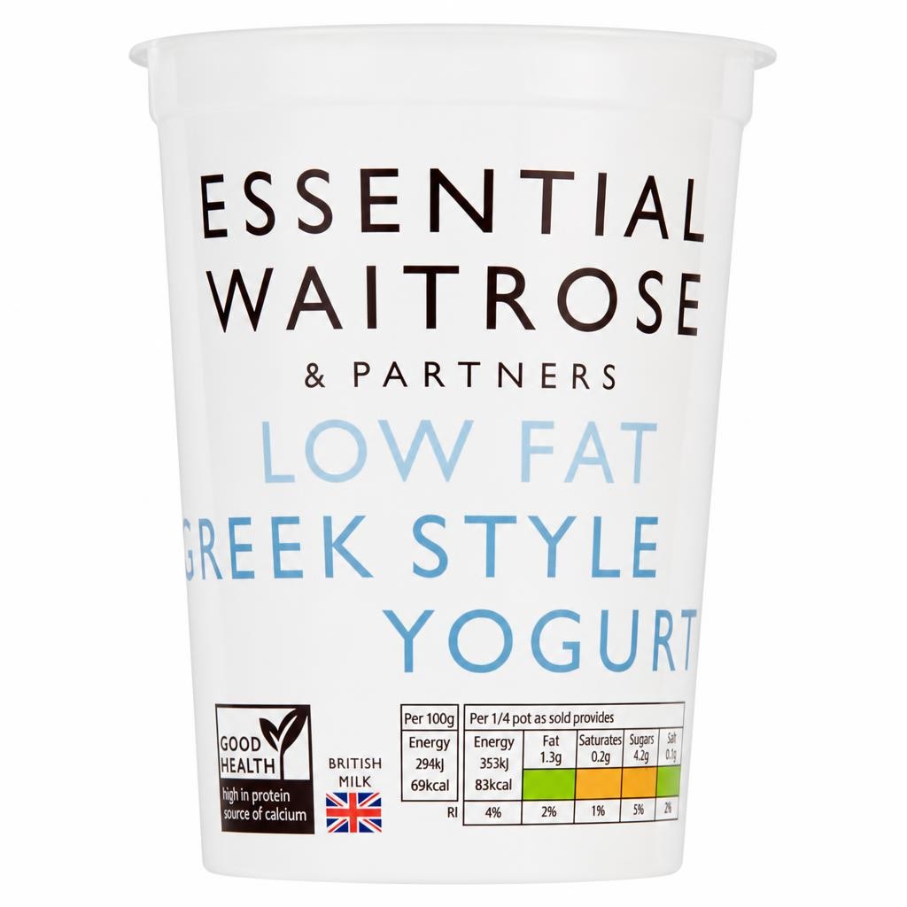 Essential Low Fat Natural Greek Style Yogurt