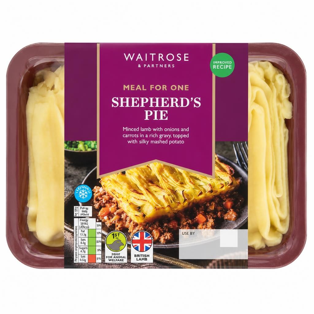 Waitrose Classics Shepherd's Pie for 1