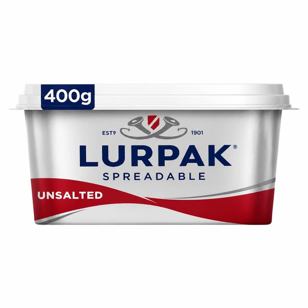 Lurpak Unsalted Spreadable Blend of Butter and Rapeseed Oil