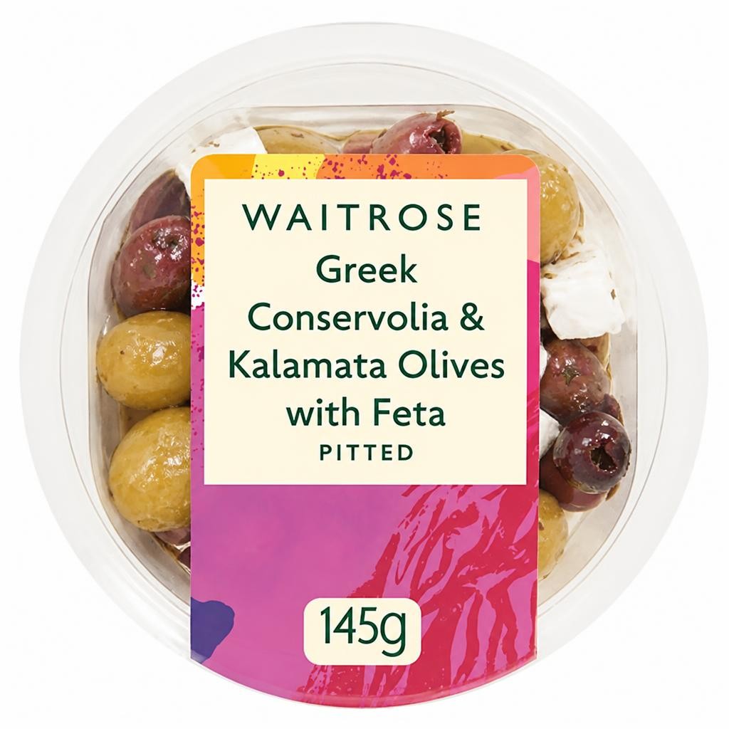 Waitrose Greek Conservolia & Kalamata Olives with Feta