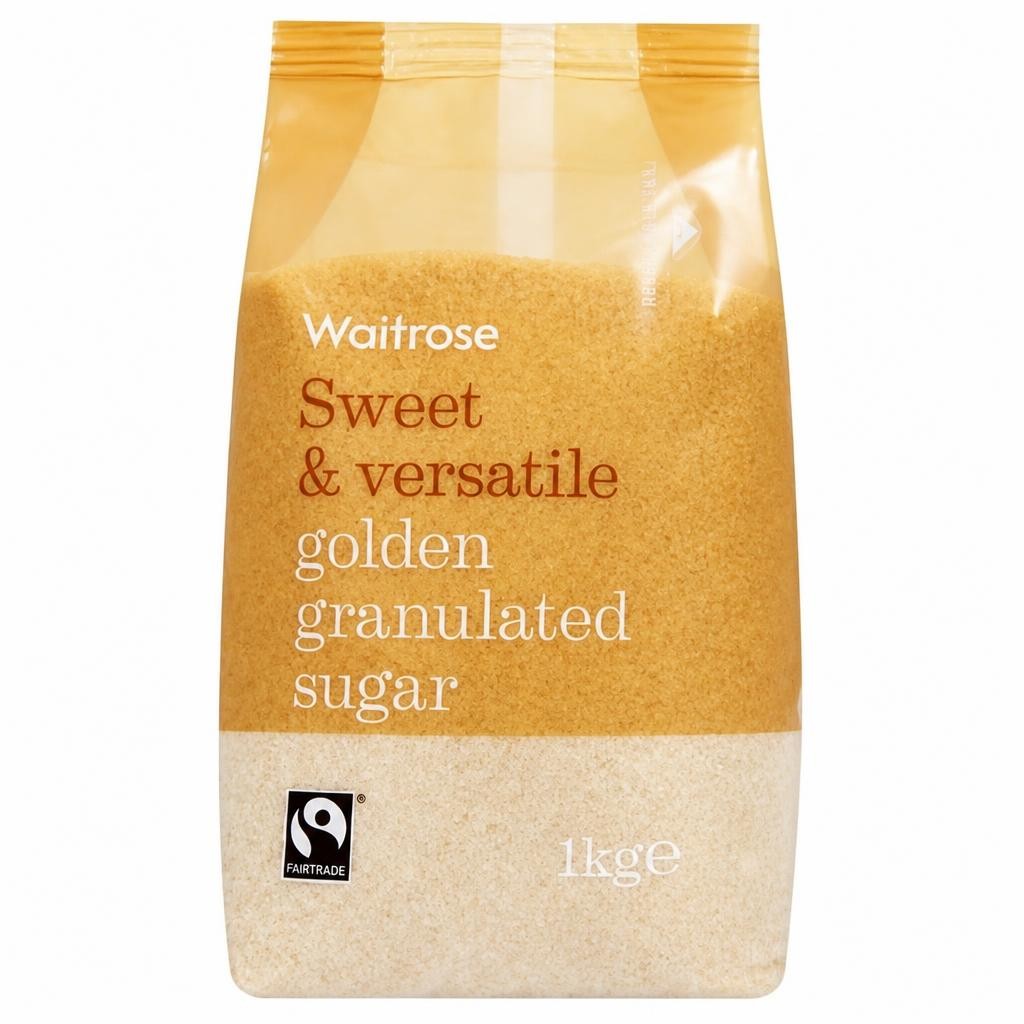 Waitrose Fairtrade Golden Granulated Sugar