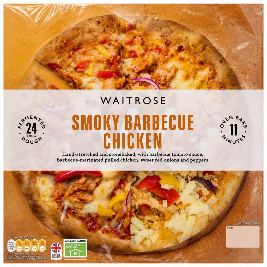 Waitrose Stonebaked Barbecue Chicken Pizza