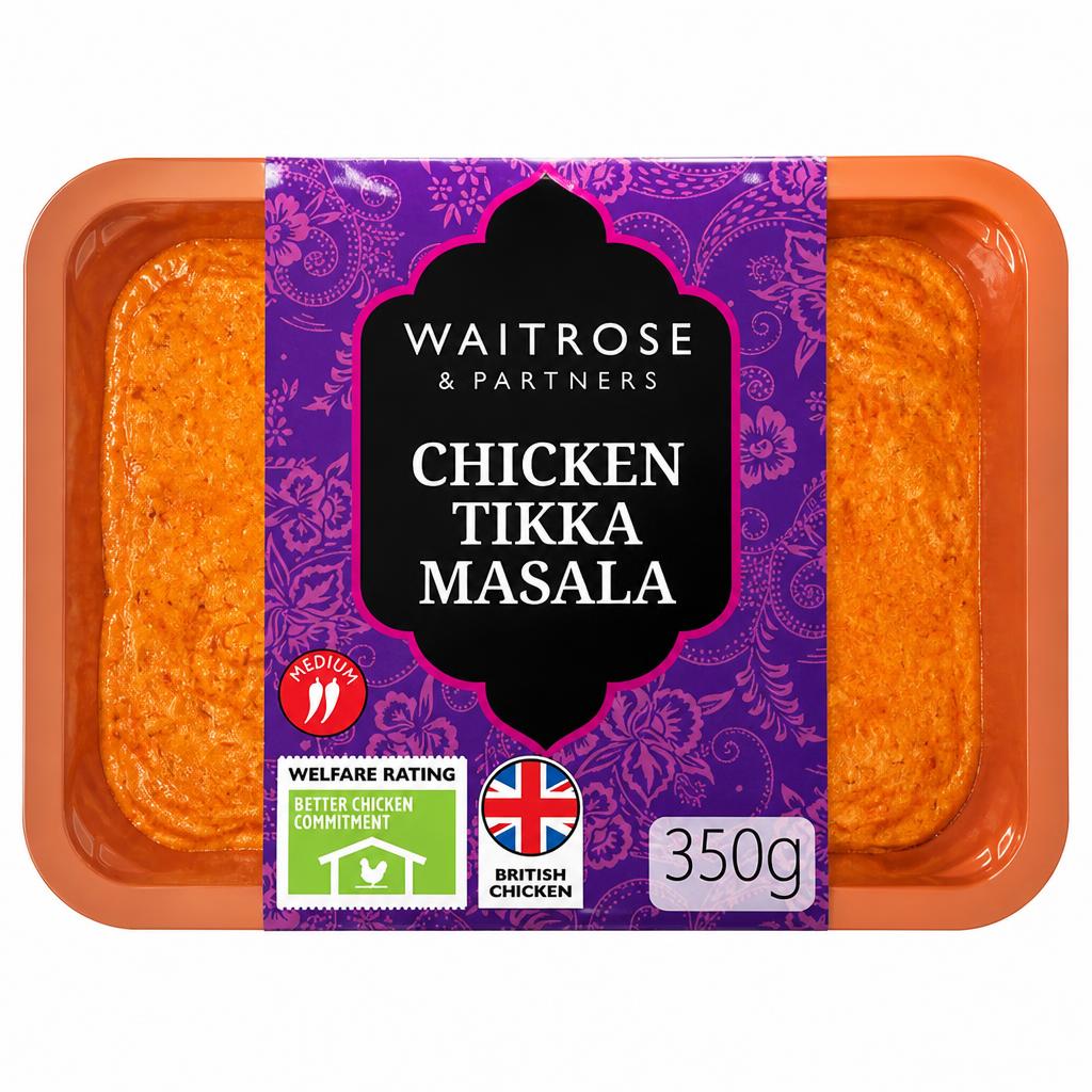 Waitrose Indian Chicken Tikka Masala Curry for 2