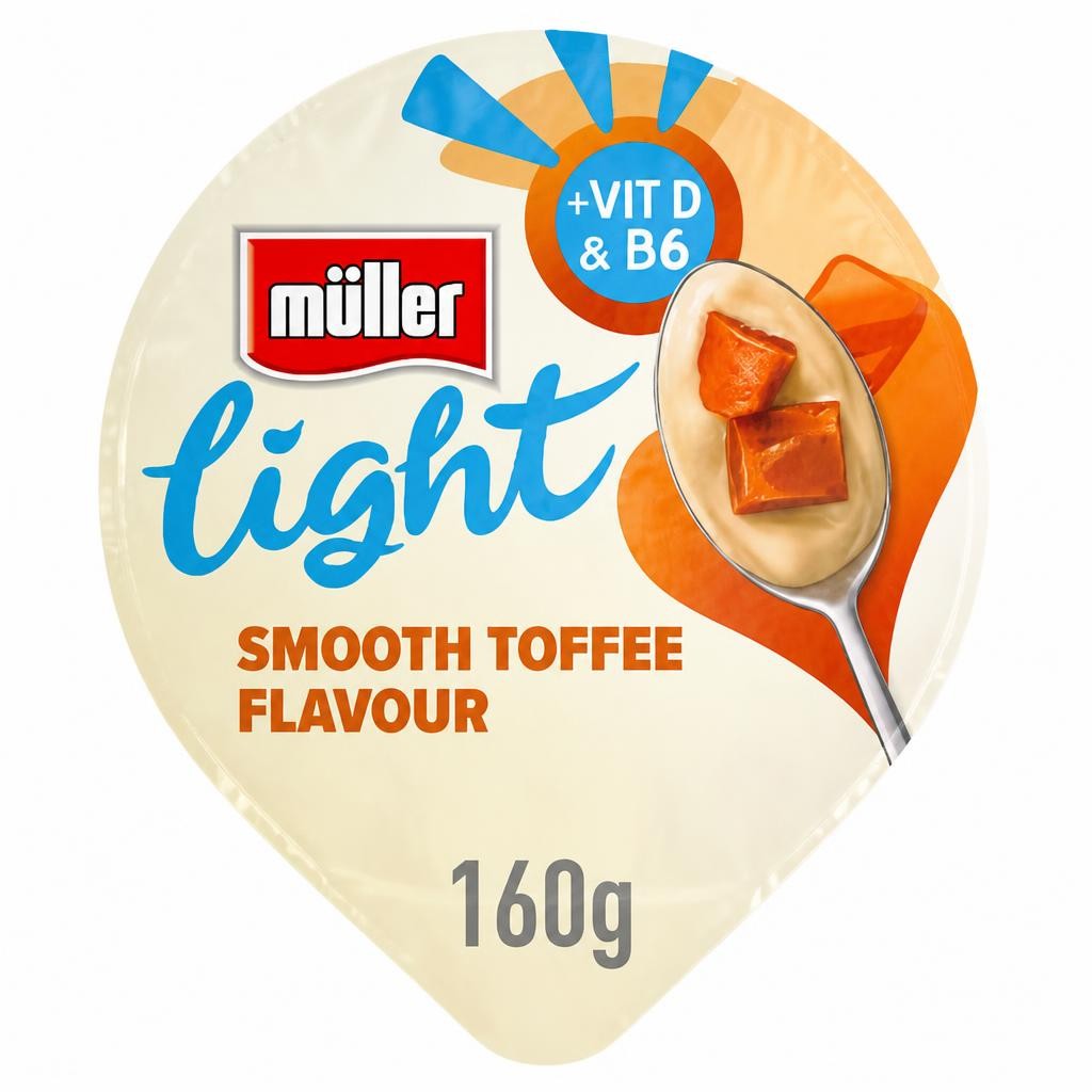 Muller Light Toffee Fat Free Yogurt