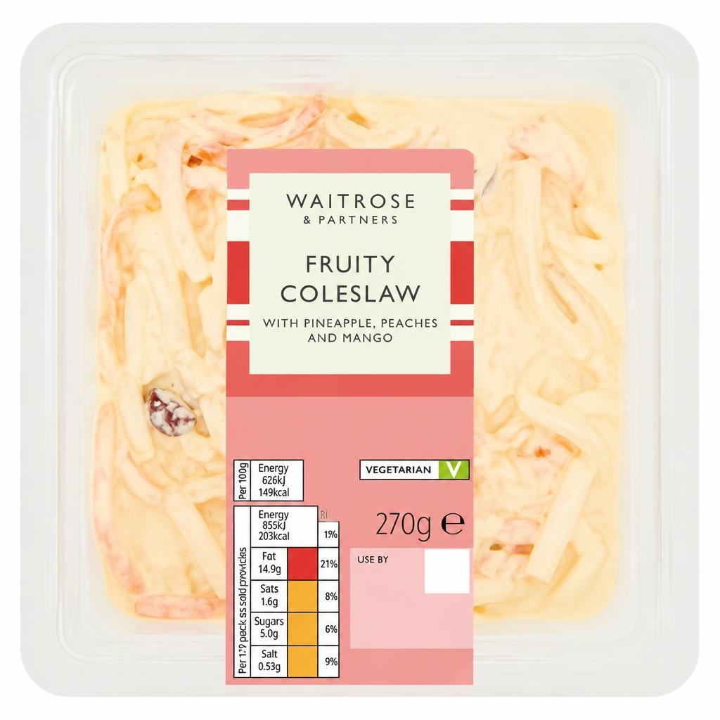 Waitrose Fruity Coleslaw