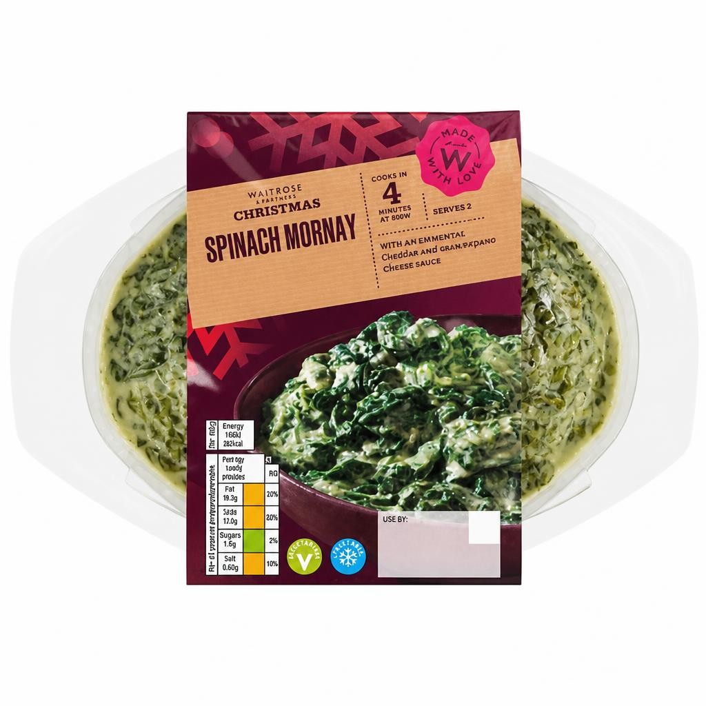 Waitrose Spinach Mornay