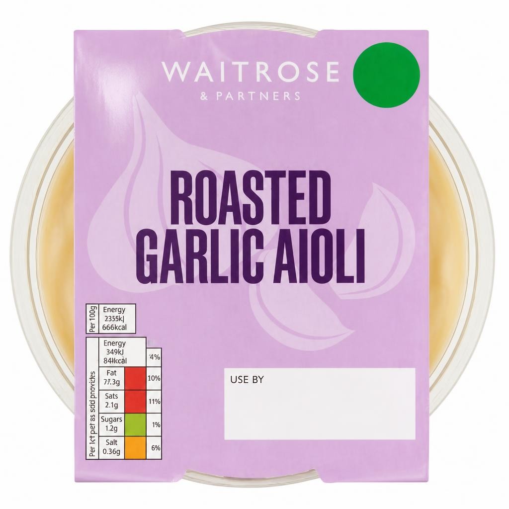 Waitrose Roasted Garlic Aioli Dip