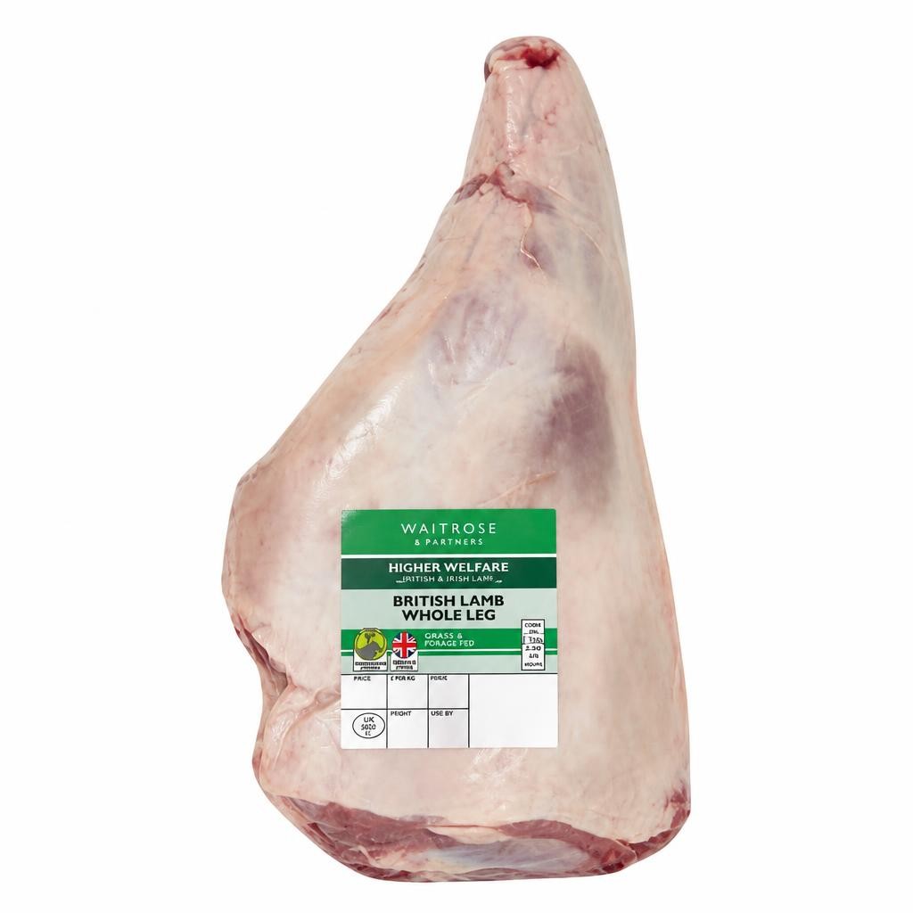 Waitrose British Succulent Whole Leg of Lamb