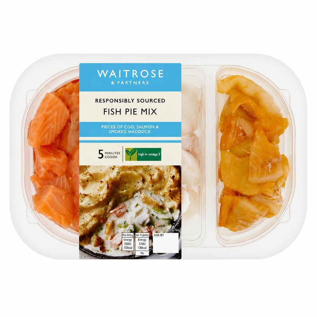 Waitrose Fish Pie Mix