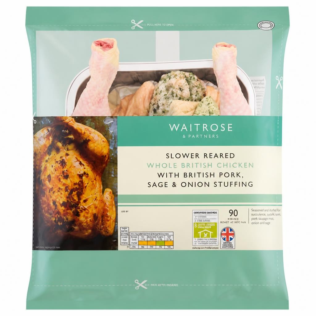 Waitrose Whole Chicken With Pork Stuffing