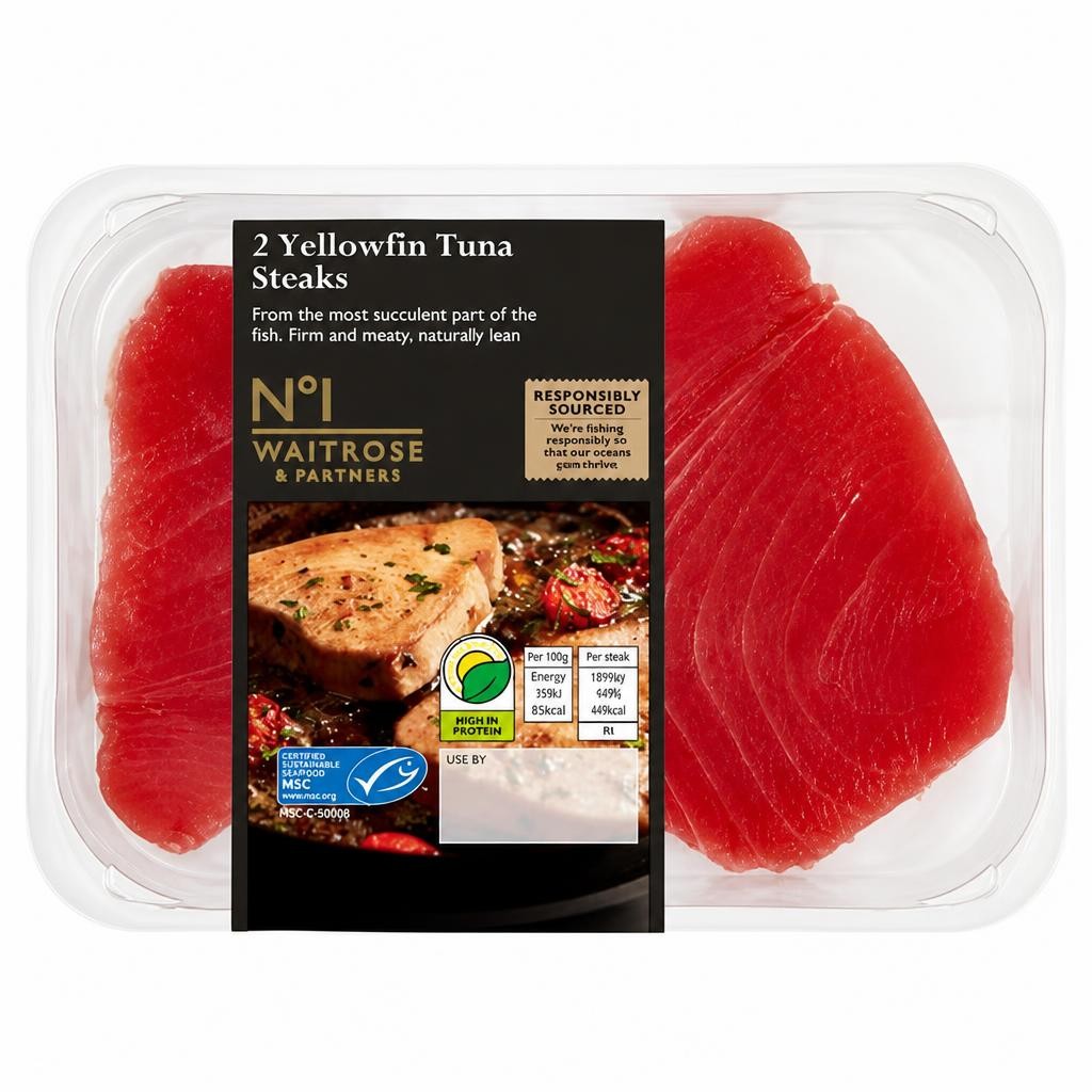 No.1 2 MSC Yellowfin Tuna Steaks