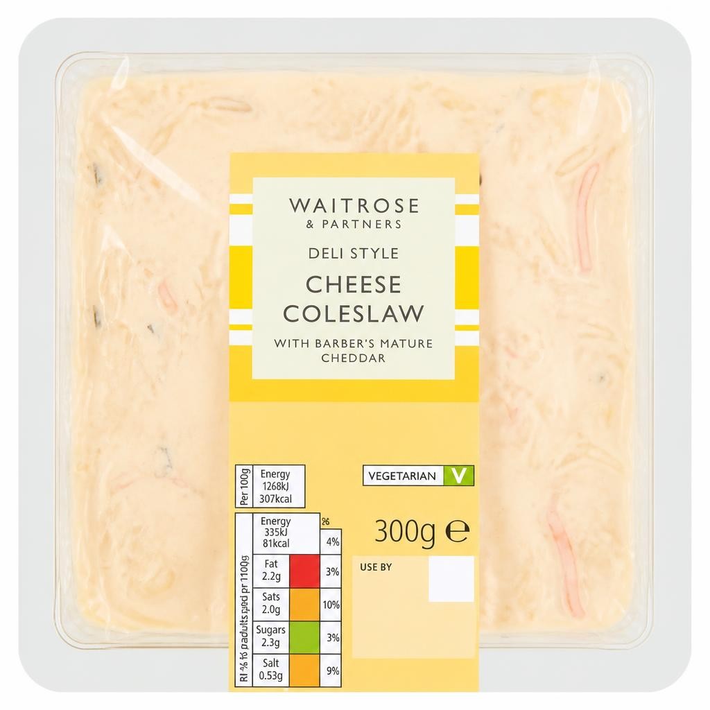 Waitrose Deli Style Cheese Coleslaw