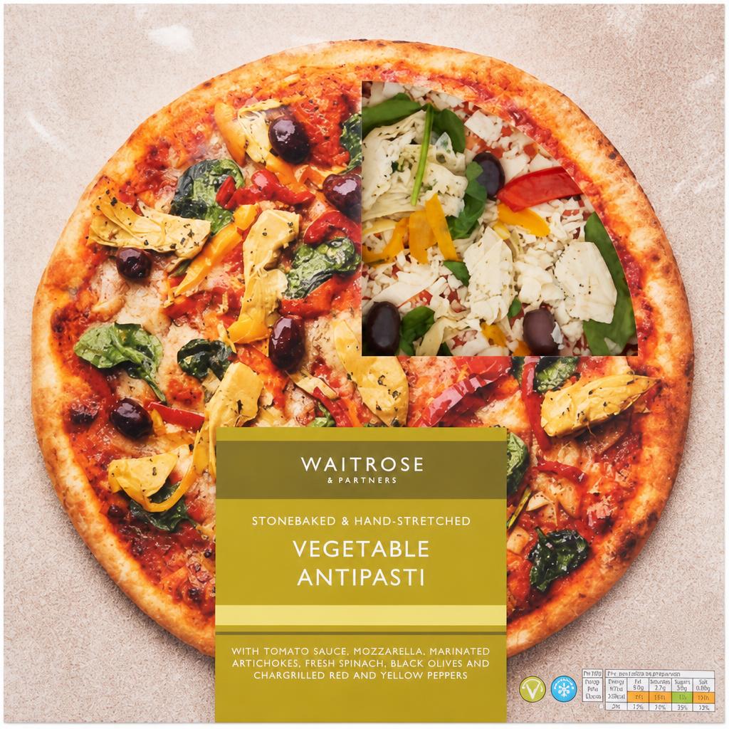 Waitrose Stonebaked Vegetable Antipasti Pizza