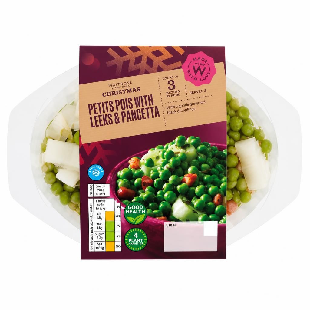 Waitrose Petit Pois with Leeks & Pancetta