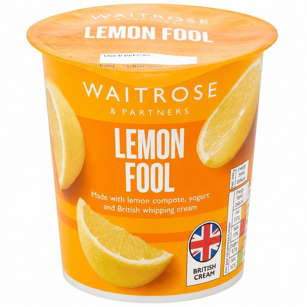 Waitrose Lemon Fruit Fool
