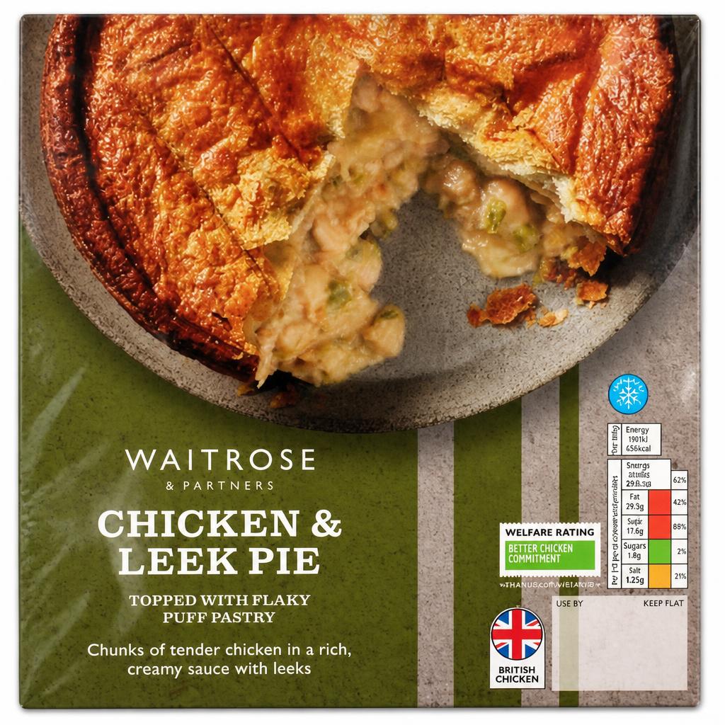 Waitrose Chicken & Leek Pie