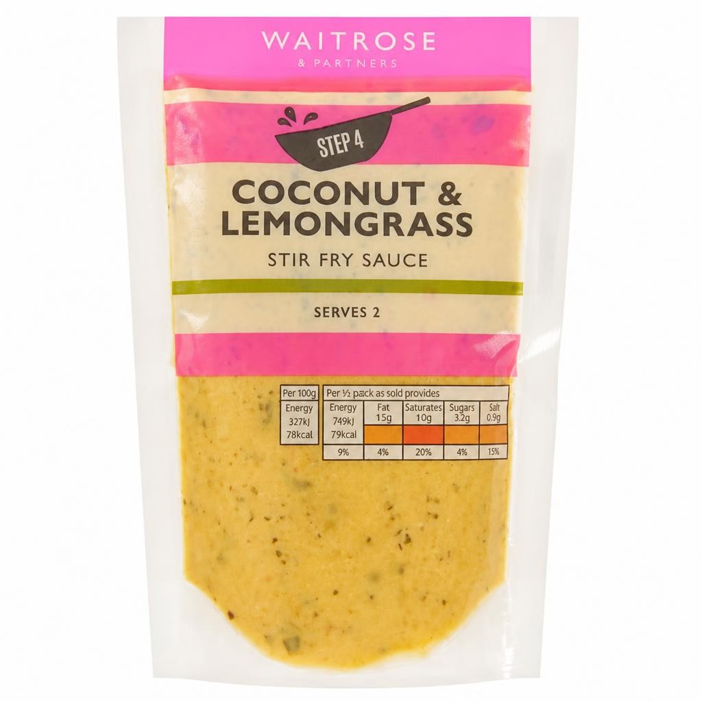 Waitrose Coconut & Lemongrass Stir Fry Sauce
