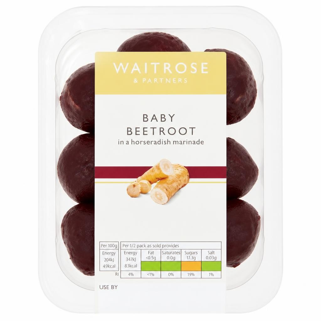 Waitrose Baby Beetroot with Horseradish