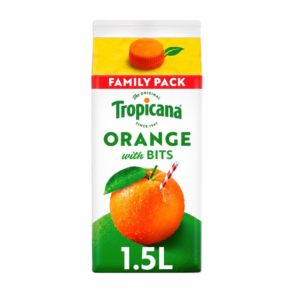 Tropicana Original Orange Juice with Bits Large