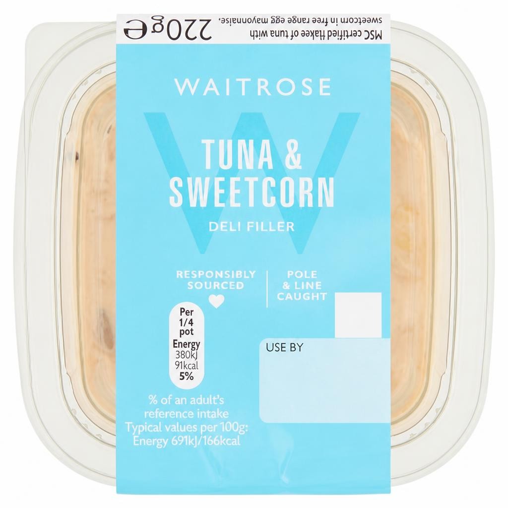 Waitrose Tuna & Sweetcorn Deli Filler