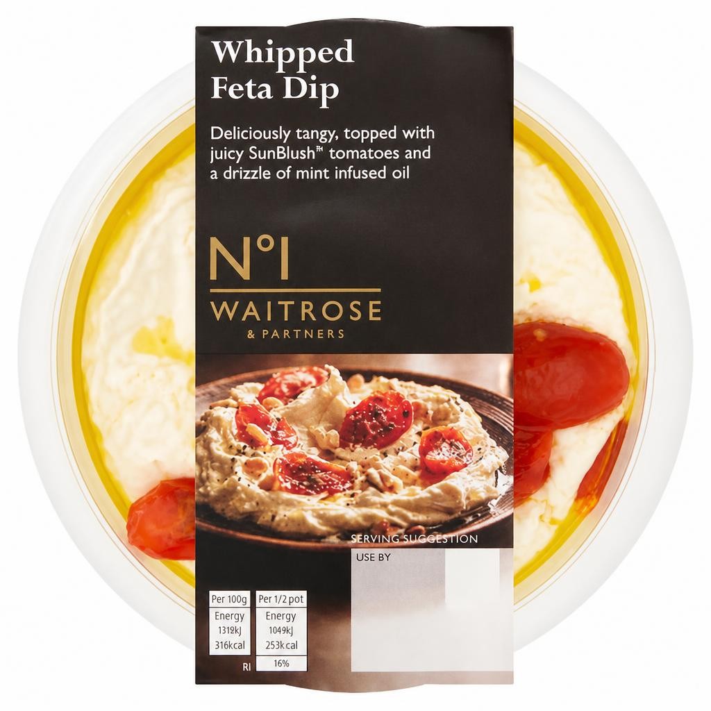No.1 Whipped Feta Dip with Sunblush Tomatoes