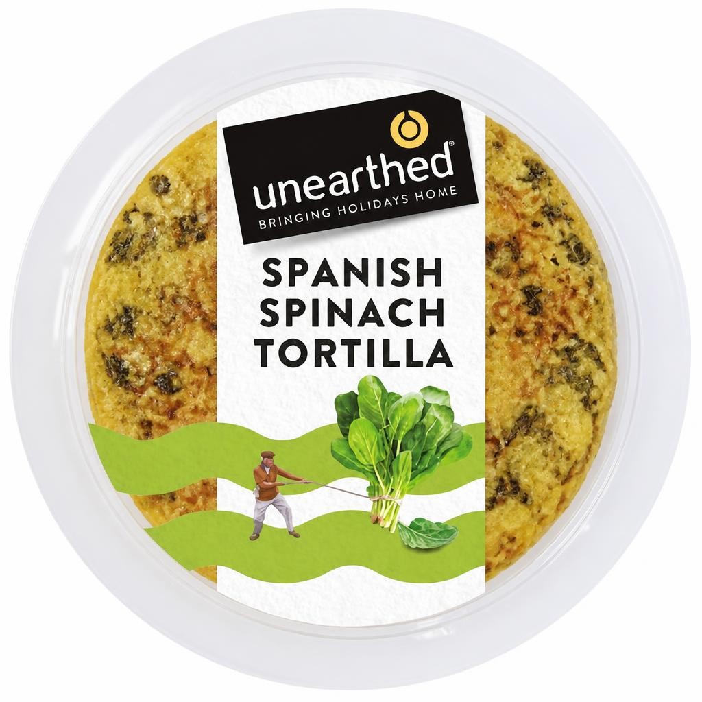 Unearthed Spanish Spinach Tortilla Omelette