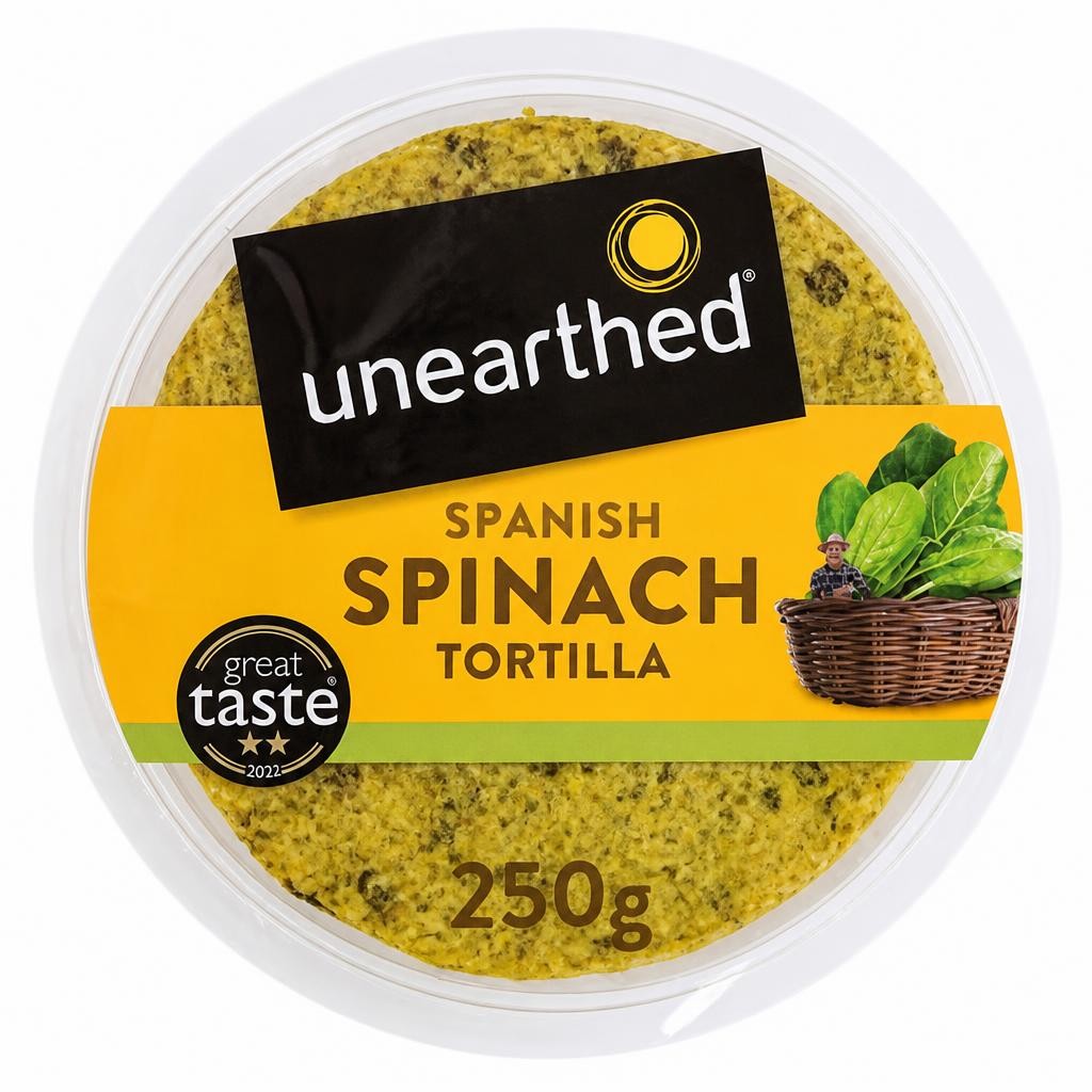 Unearthed Spanish Spinach Tortilla Omelette