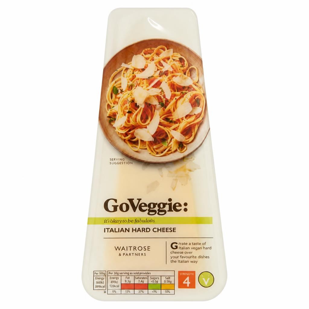 Waitrose Italian Vegetarian Parmesan Cheese Strength 4