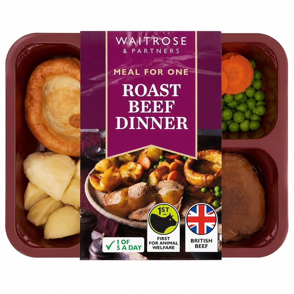 Waitrose Classics Roast Beef Dinner for 1
