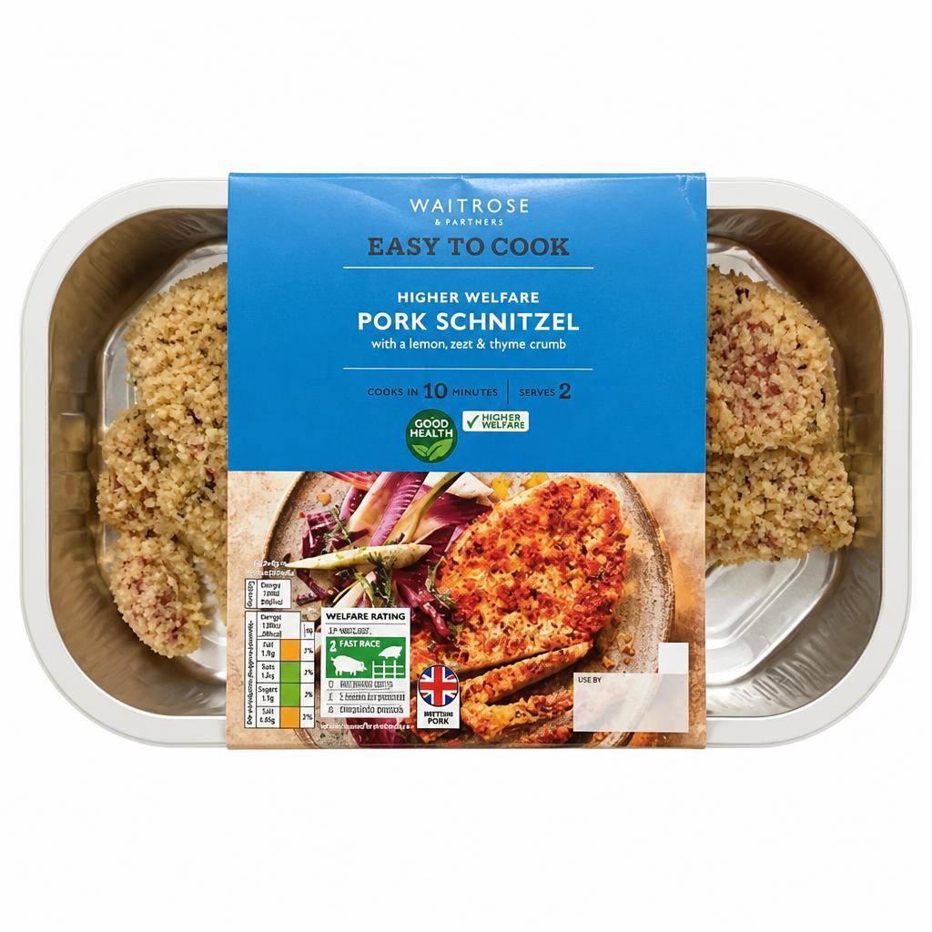 Easy to Cook Pork Schnitzel