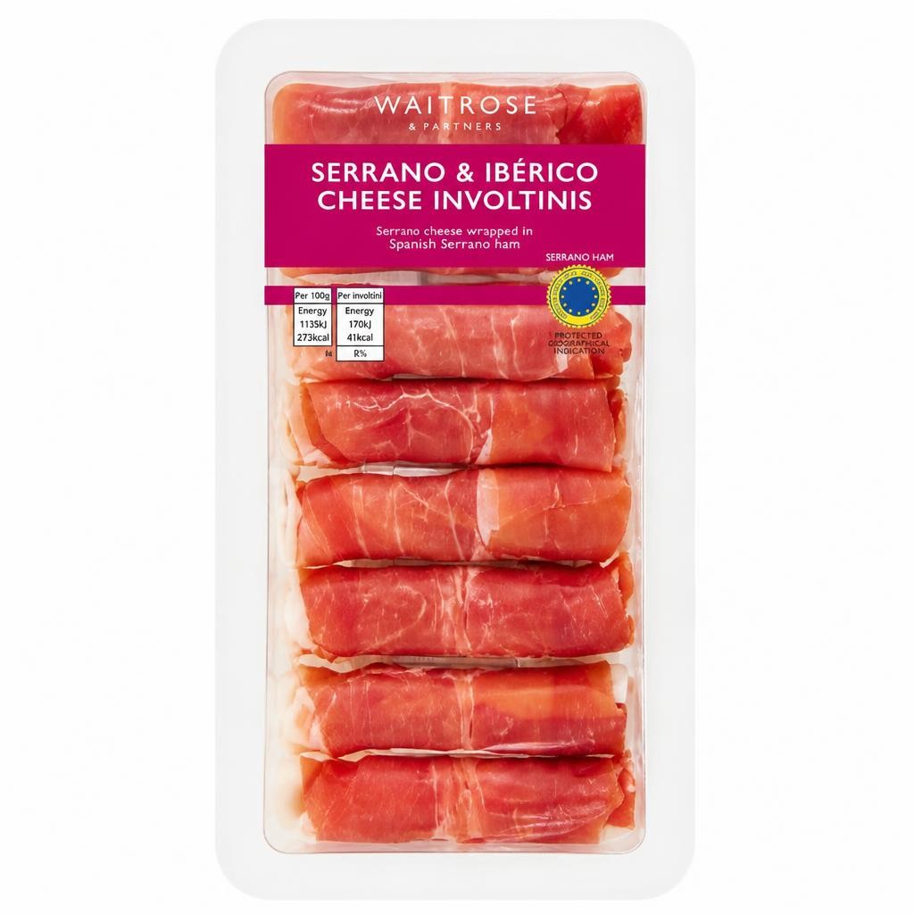Waitrose Serrano & Ibérico Cheese Involtinis