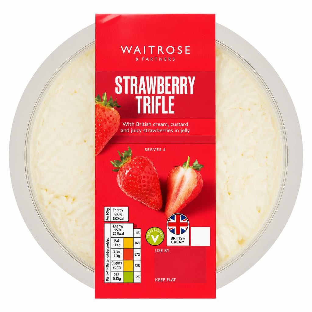 Waitrose Strawberry Trifle
