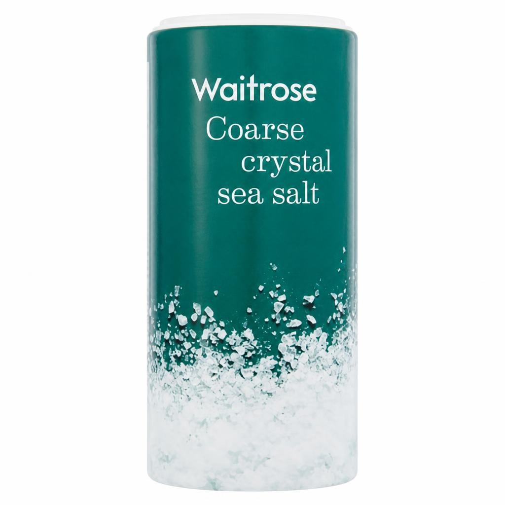 Waitrose Coarse Crystal Sea Salt
