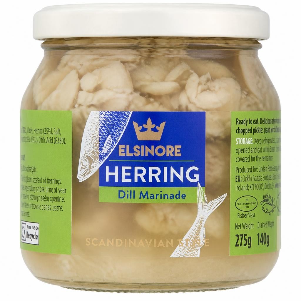Elsinore Herring in Dill Marinade