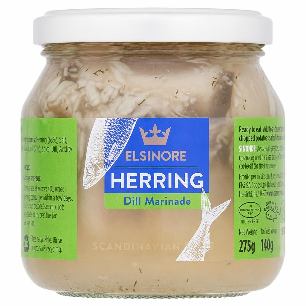 Elsinore Herring in Dill Marinade