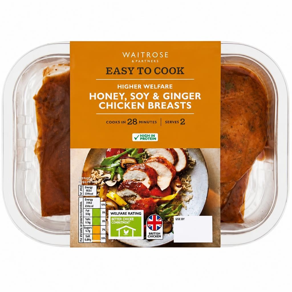 Easy to Cook Honey, Soy & Ginger Chicken Breasts