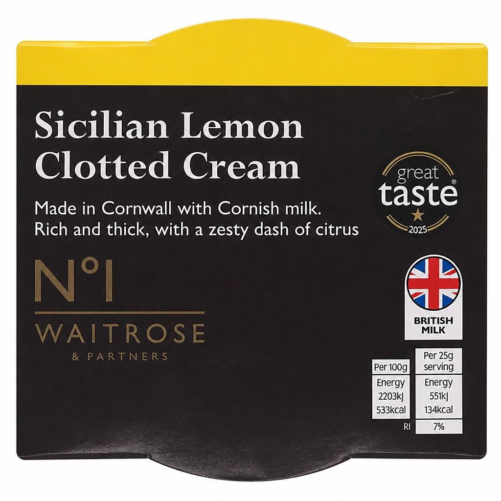 No.1 Sicilian Lemon Clotted Cream
