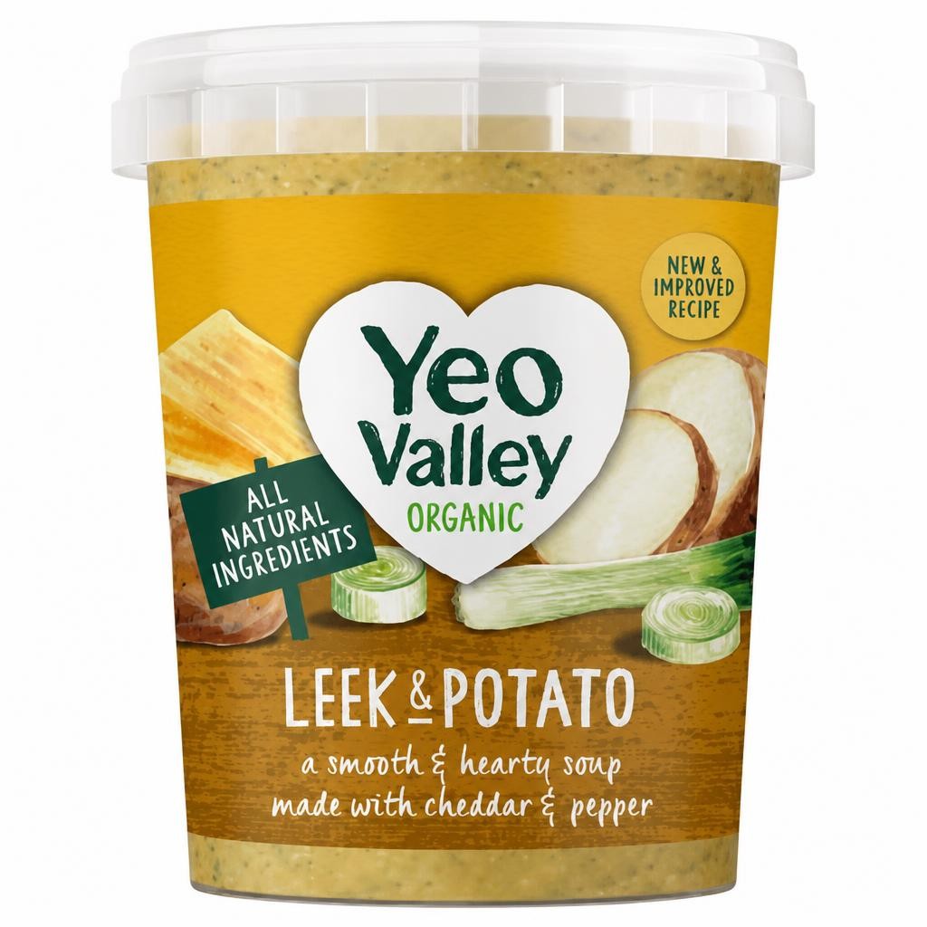 Yeo Valley Organic Leek, Potato & Cheddar Soup