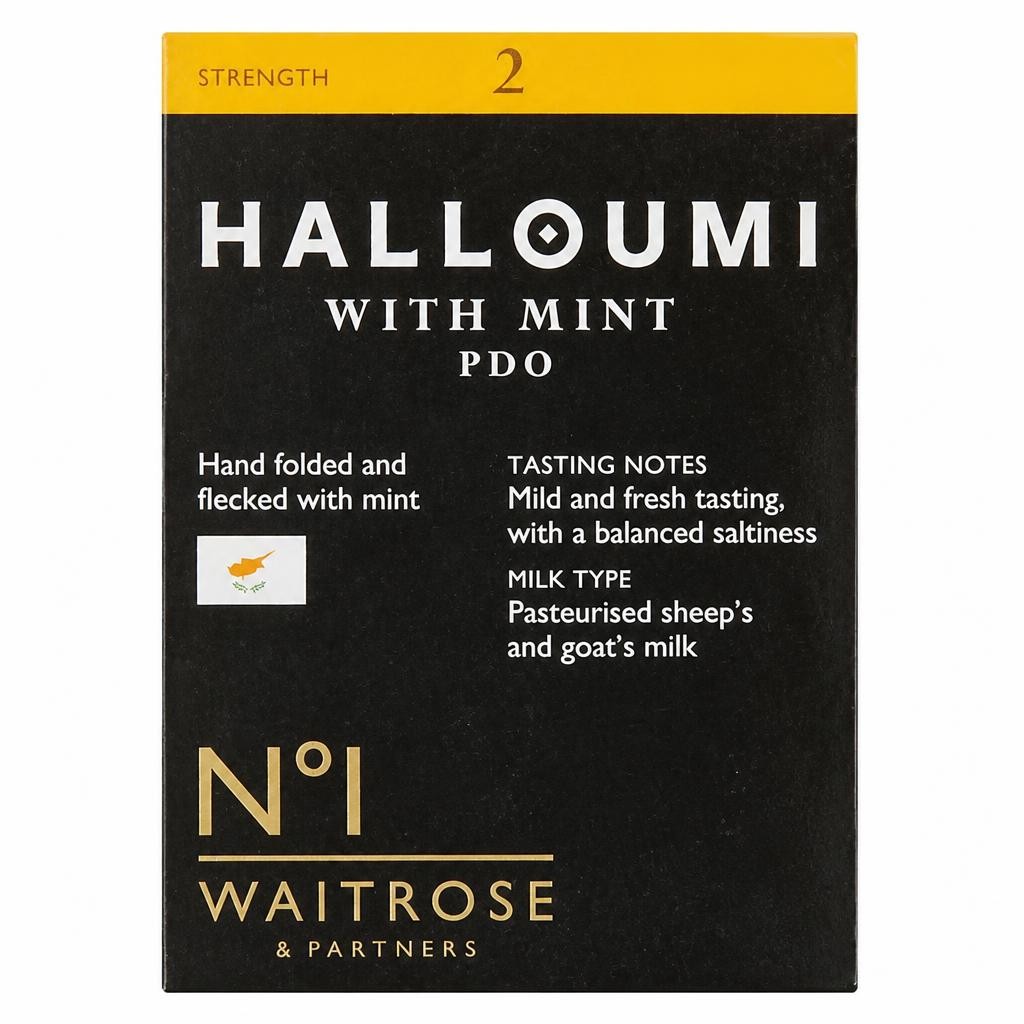 No. 1 Halloumi Cheese with Mint Strength 2