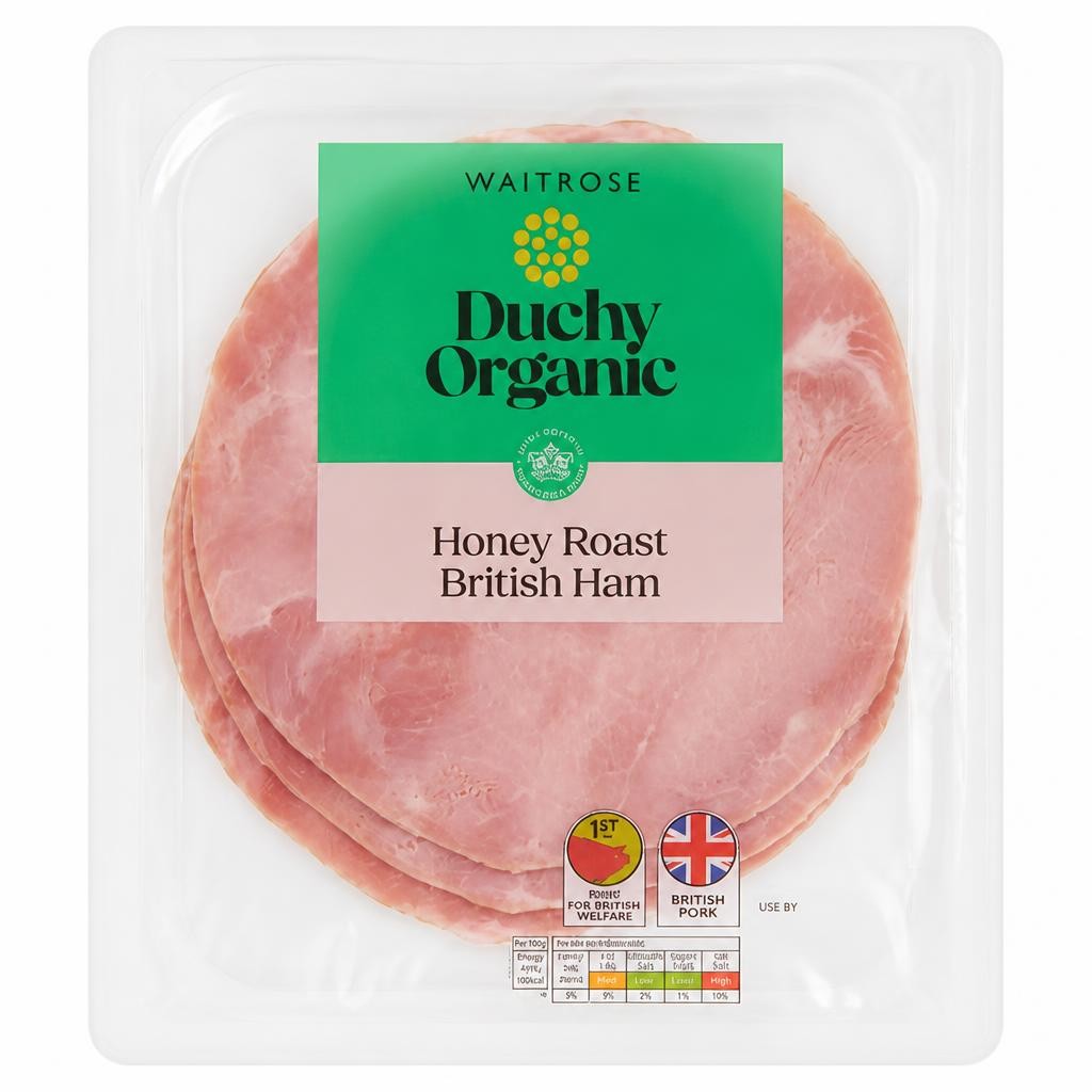 Duchy Organic Honey Roast Ham 3 Slices