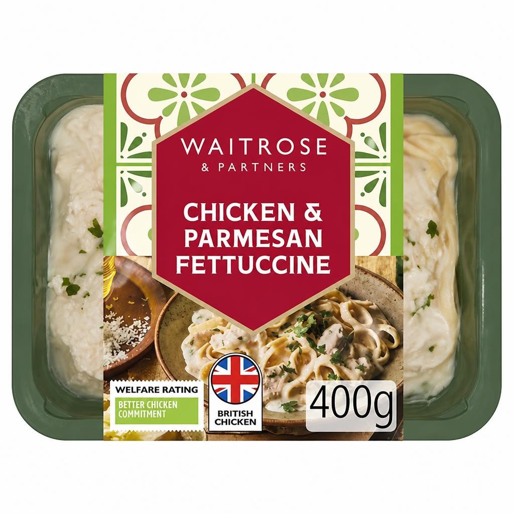 Waitrose Italian Chicken & Parmesan Fettuccine for 1