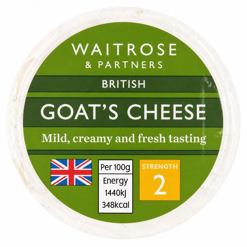 Waitrose British Goats Cheese Strength 2